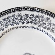 Pair of Gent Boch Frères plates