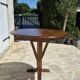 Petite table vigneronne ronde rabatable