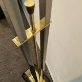 Golden Deknudt floor lamp from the 70s