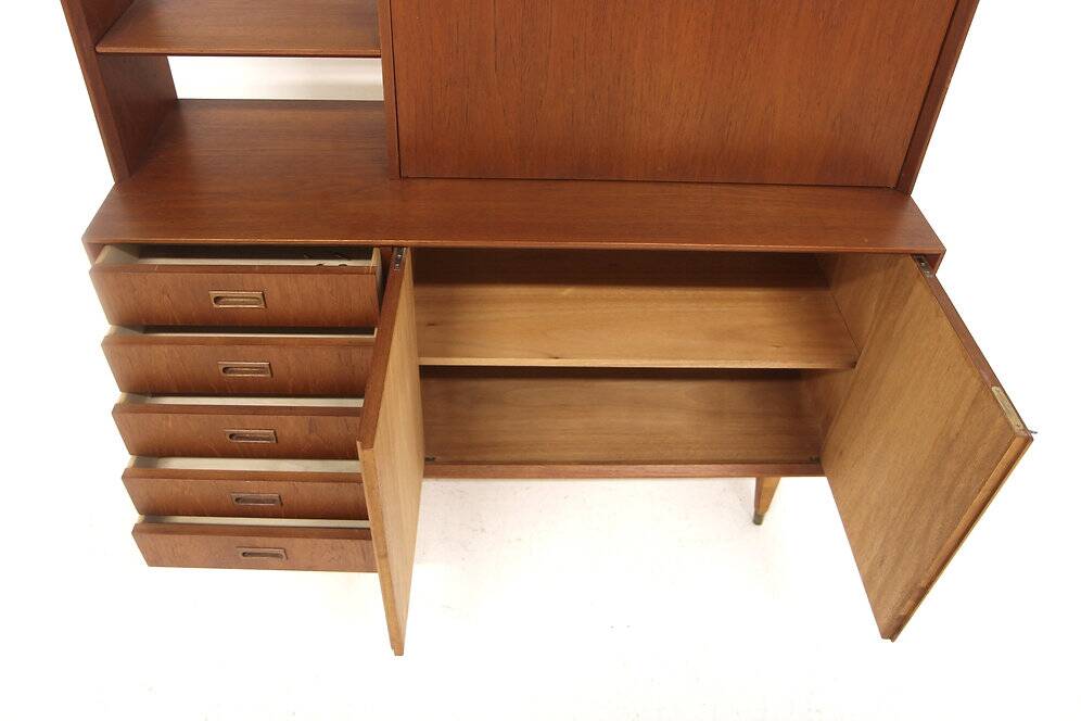 Scandinavian teak secretary, Sweden, 1960