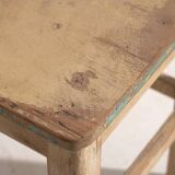 Table basse, d'appoint en bois massif, c.1920