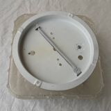 Plafonnier carré en verre