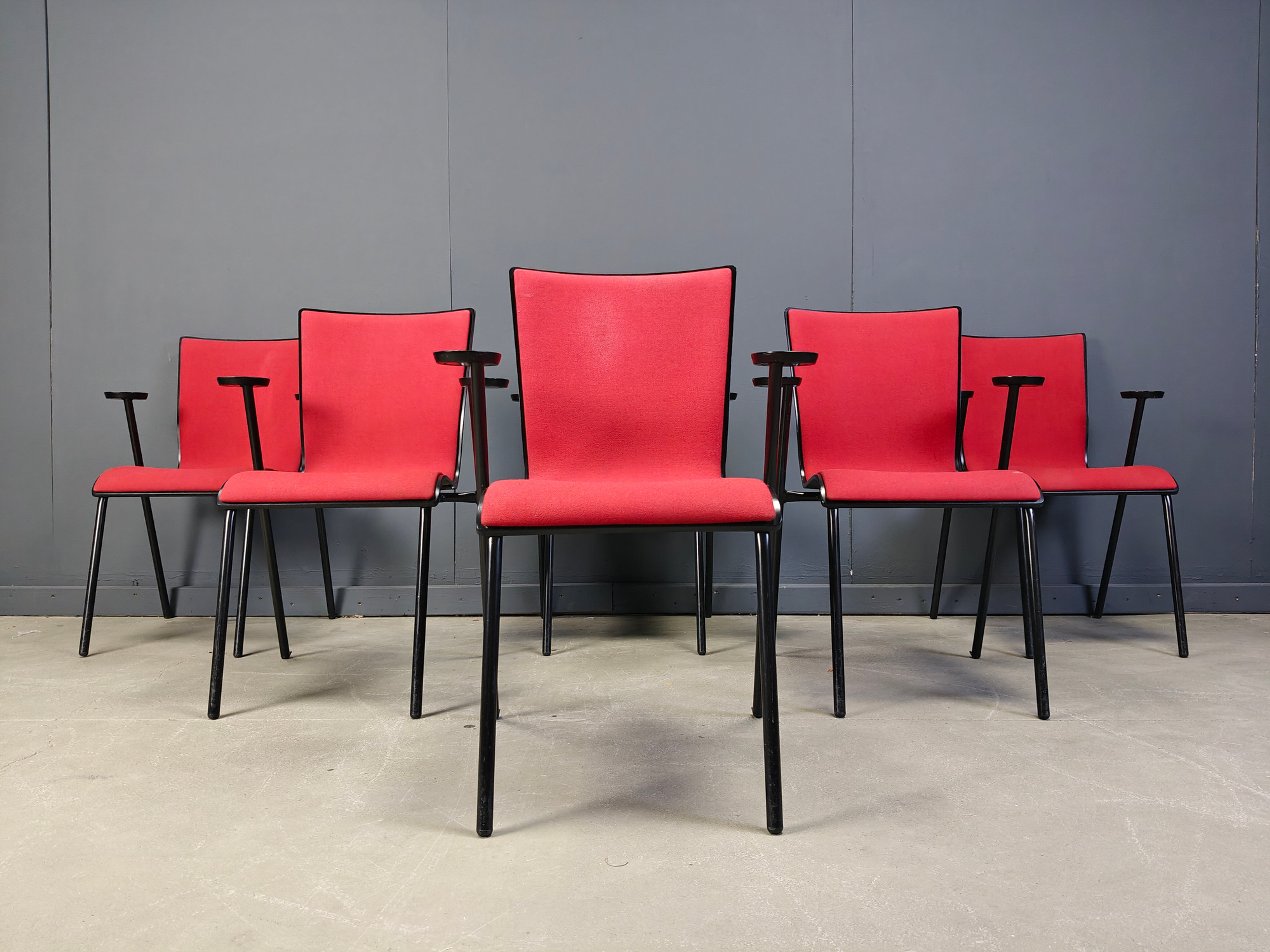 Vintage Occhio chairs by Roel Vandebeek for Drisag, 2000s - set of 6