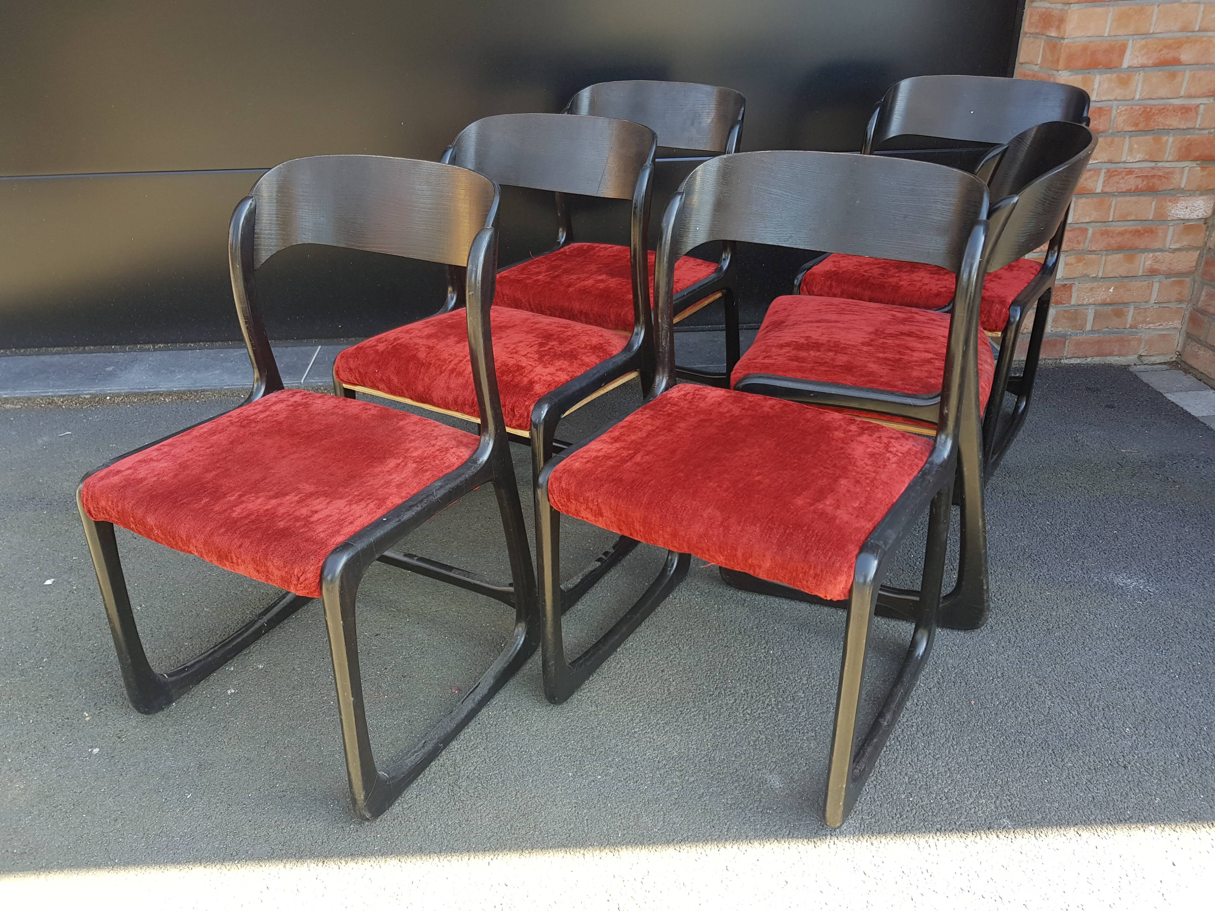 Baumann sled chairs