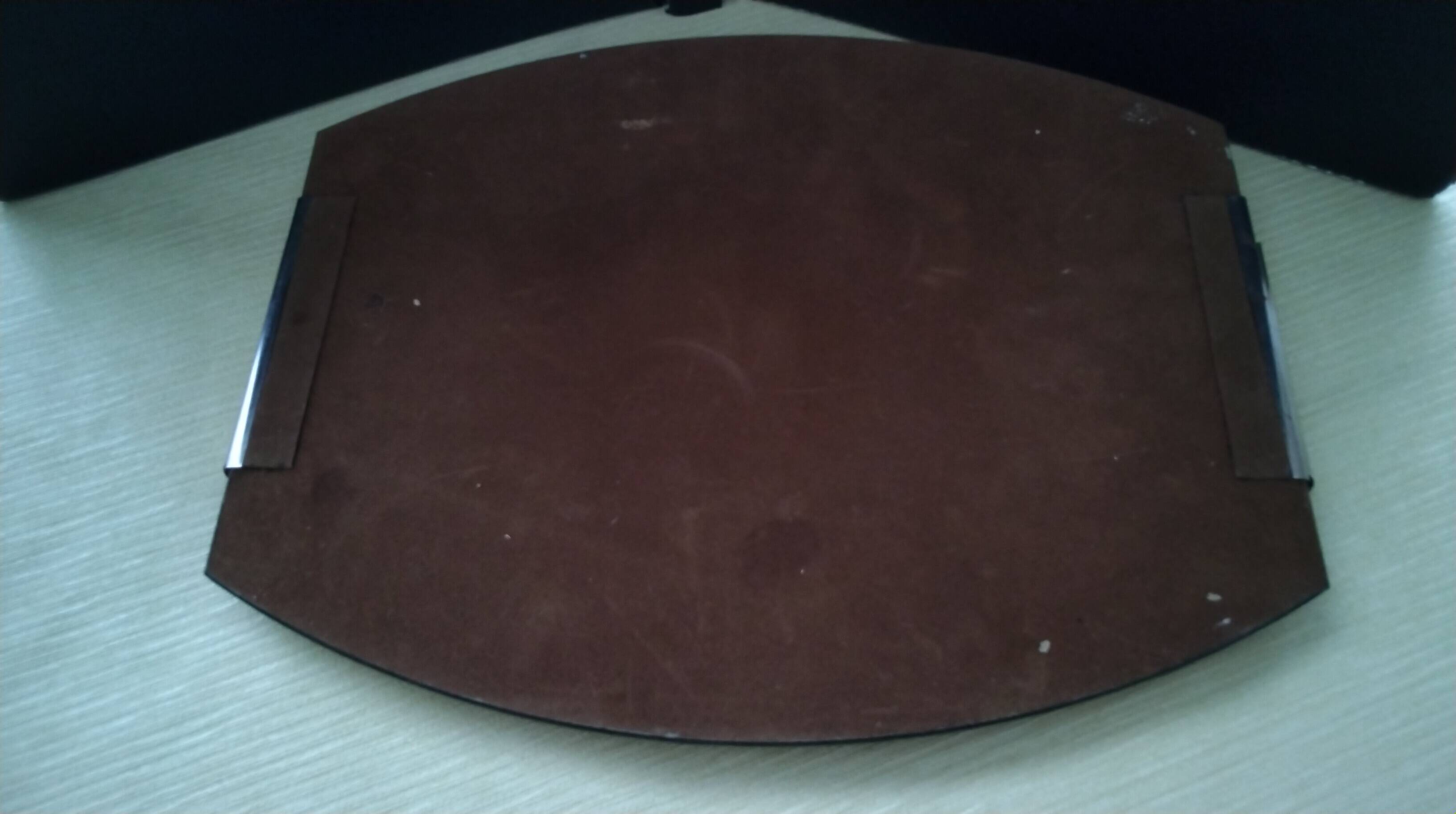 Bevelled antique mirror tray