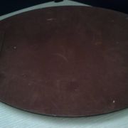 Plateau miroir ancien biseauté