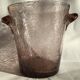 Biot mouth-blown glass champagne bucket