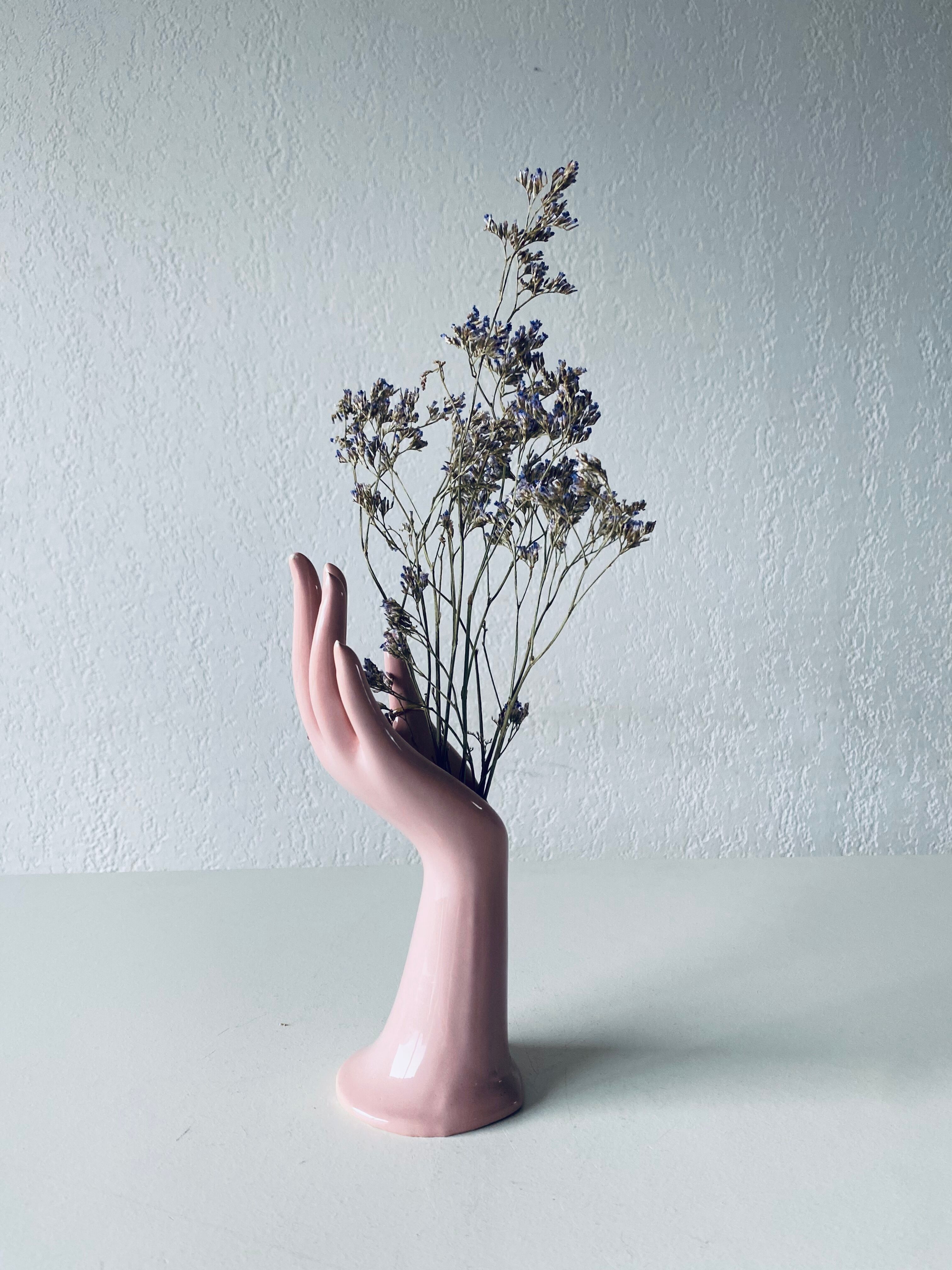 Ceramic vase and jewelry holder