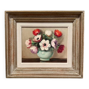 Huile sur toile nature