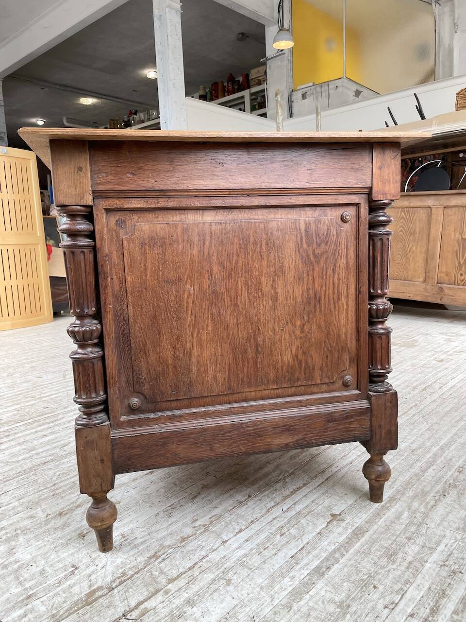 Comptoir en chêne drapier chêne 1900