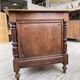 Drapery oak counter 1900