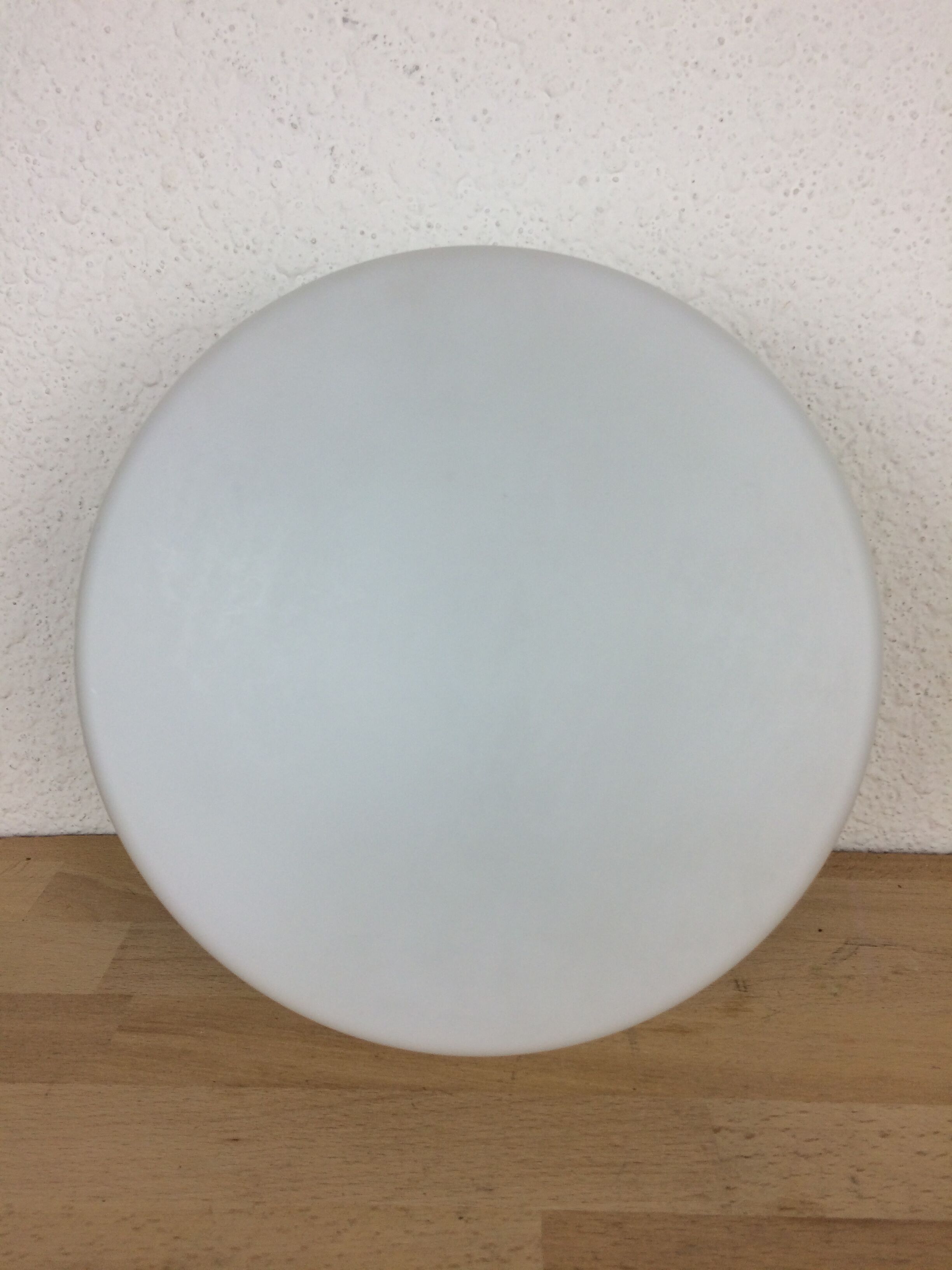 Round opaline and bakelite wall light rzb leuchten
