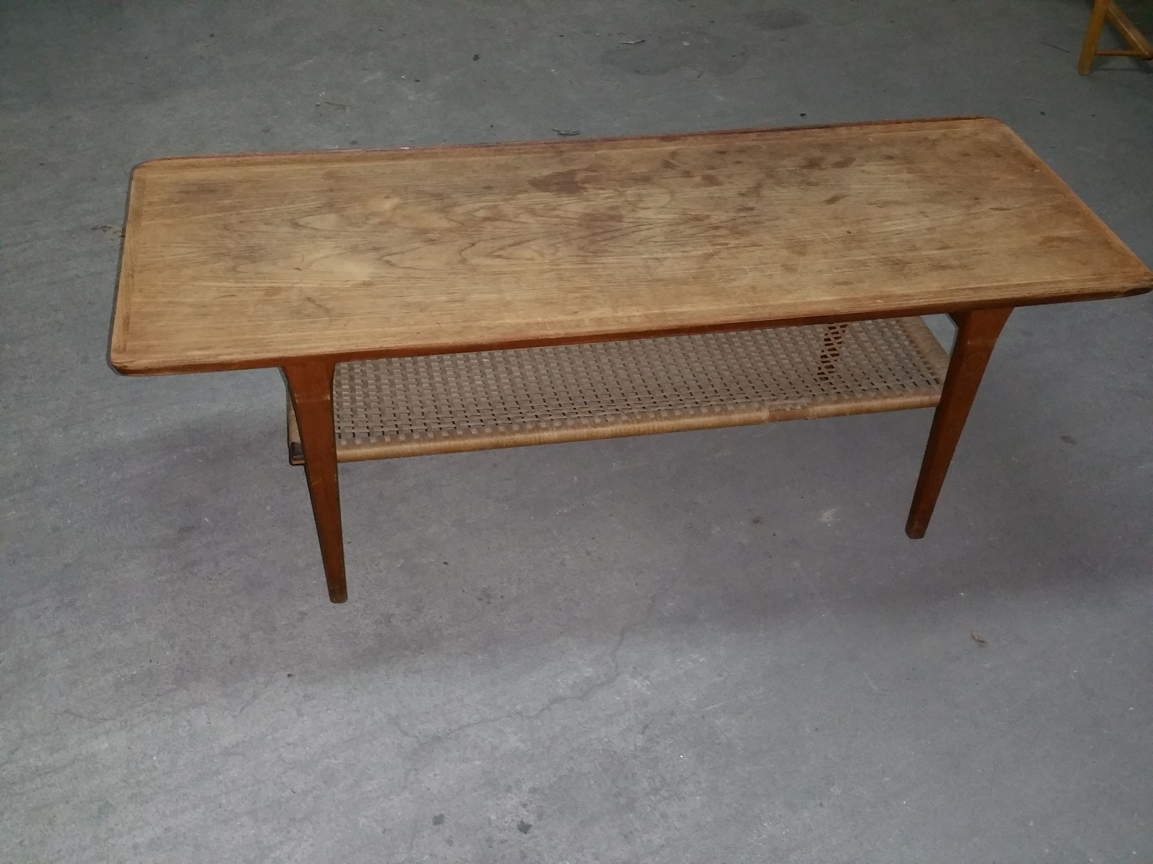 Scandinavian design teak coffee table Kurt Østervig