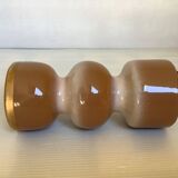 Beige ceramic pagoda vase