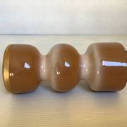 Vase pagode céramique beige