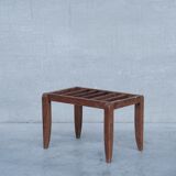 French mid-century wooden luggage racks