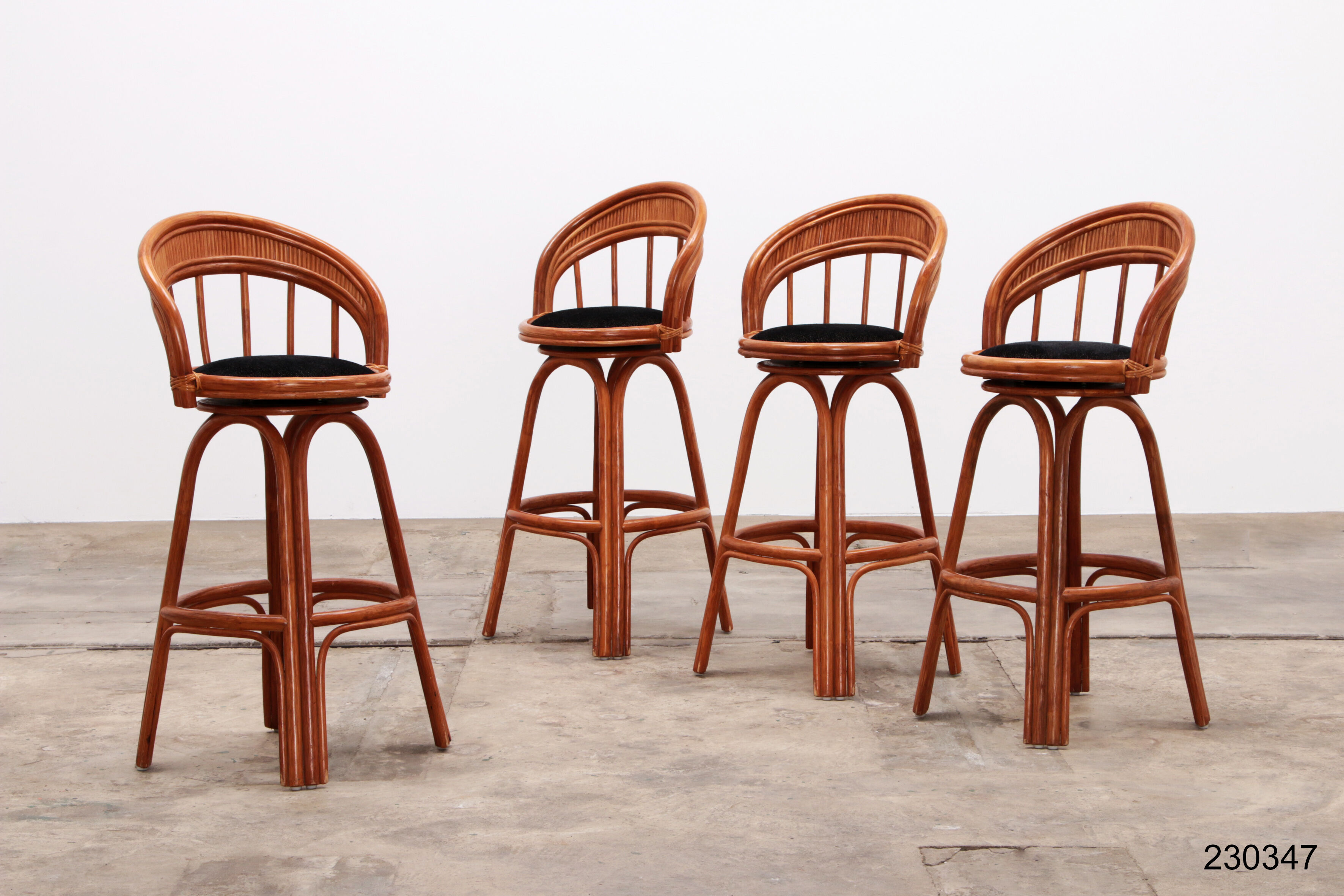Bamboo bar stools 1970 France