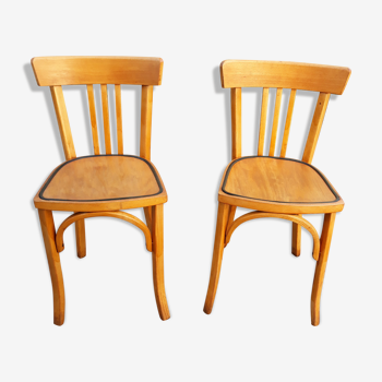 Pair of bistro chairs