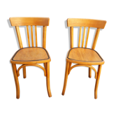 Pair of bistro chairs