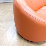 Pumpkin orange canapé