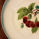 Assiette aux cerises Saint Amand