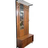 Vintage portemanteau sur pied haut / portemanteau de sol