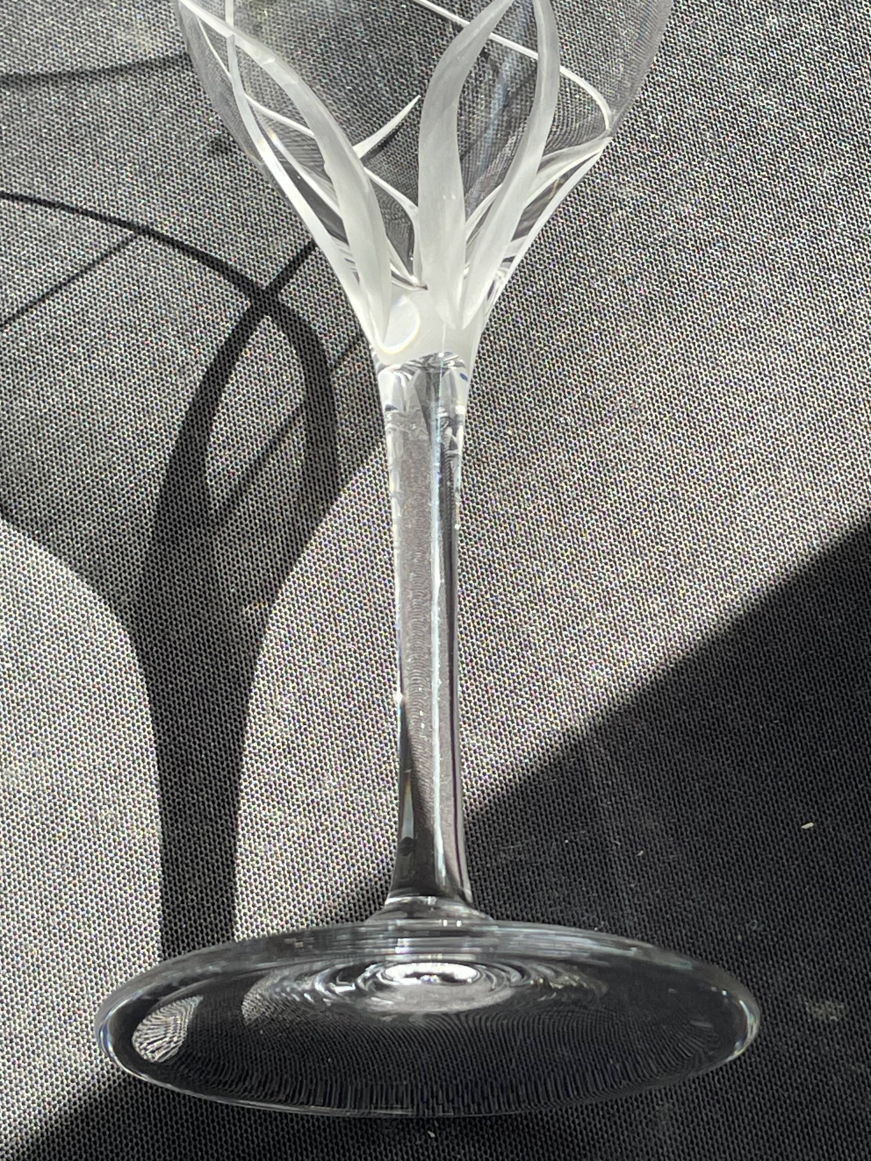 6 wine glasses – Cristalleries Royales de Champagne