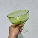 Summer glass dessert bowls