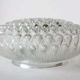 Grand globe de lampe vintage en verre transparent, globe de remplacement