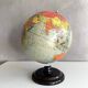 Mid-century globe by Paul Räths, political globe with bakelite base