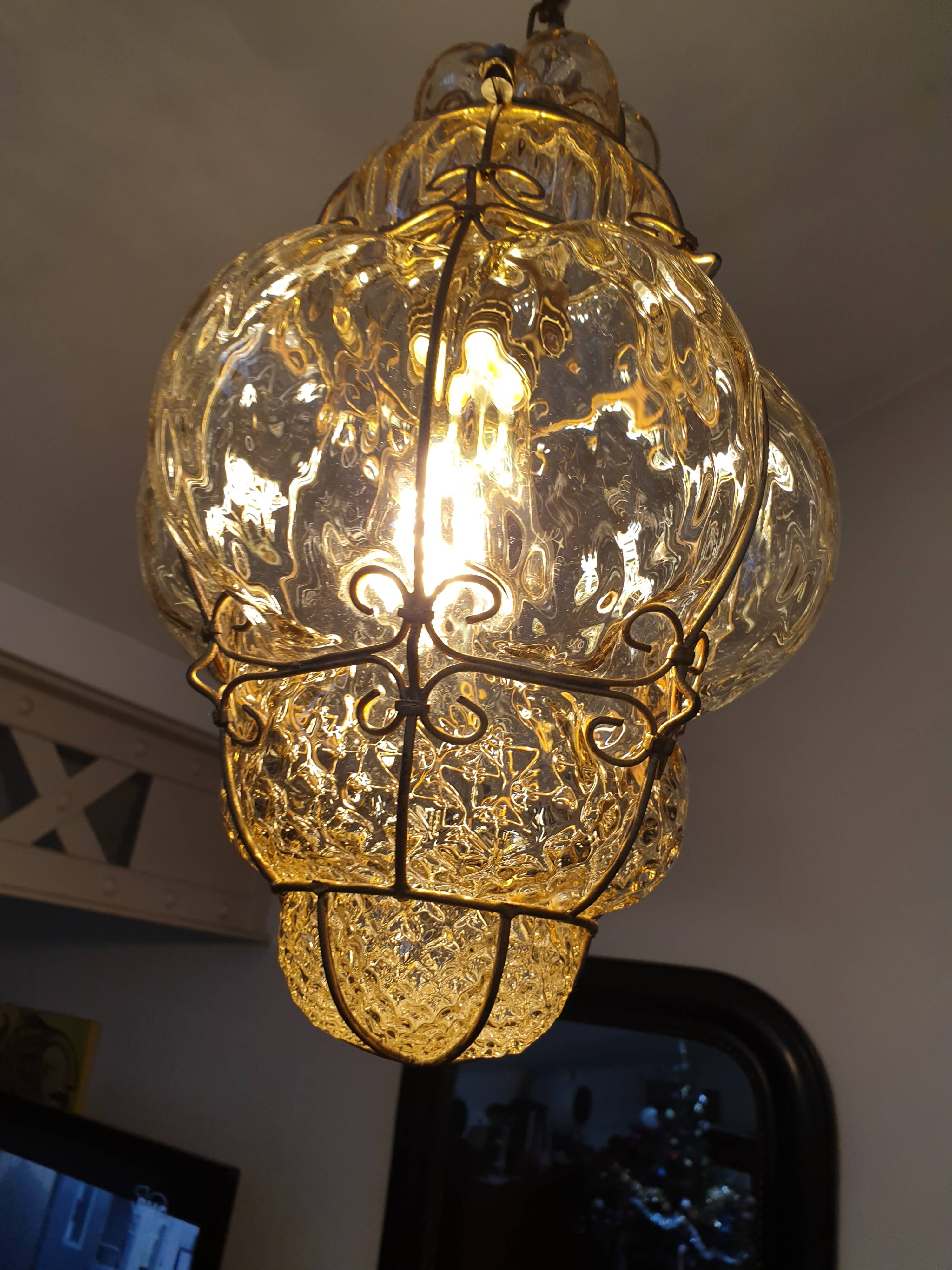 Murano Mid-Century Venetian Lantern
