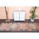 Vintage Turkish Hand-Knotted Wool Cotton Orange Runner Rug 83x305