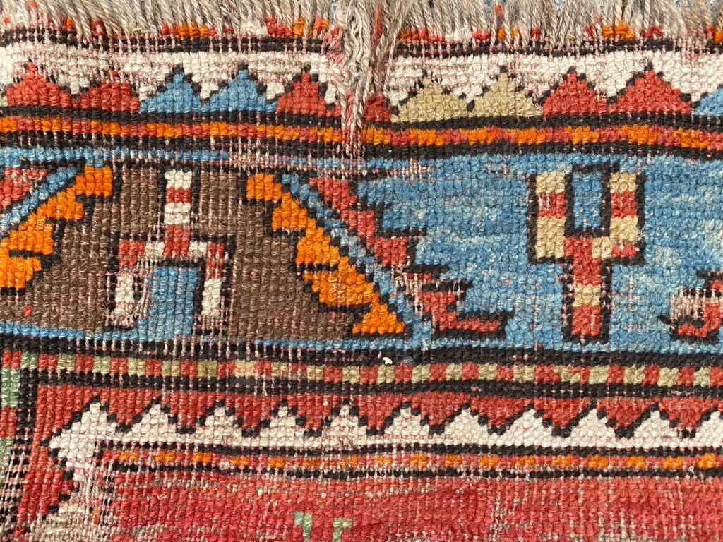 Kazak ancient Caucasian carpet 152x195 cm
