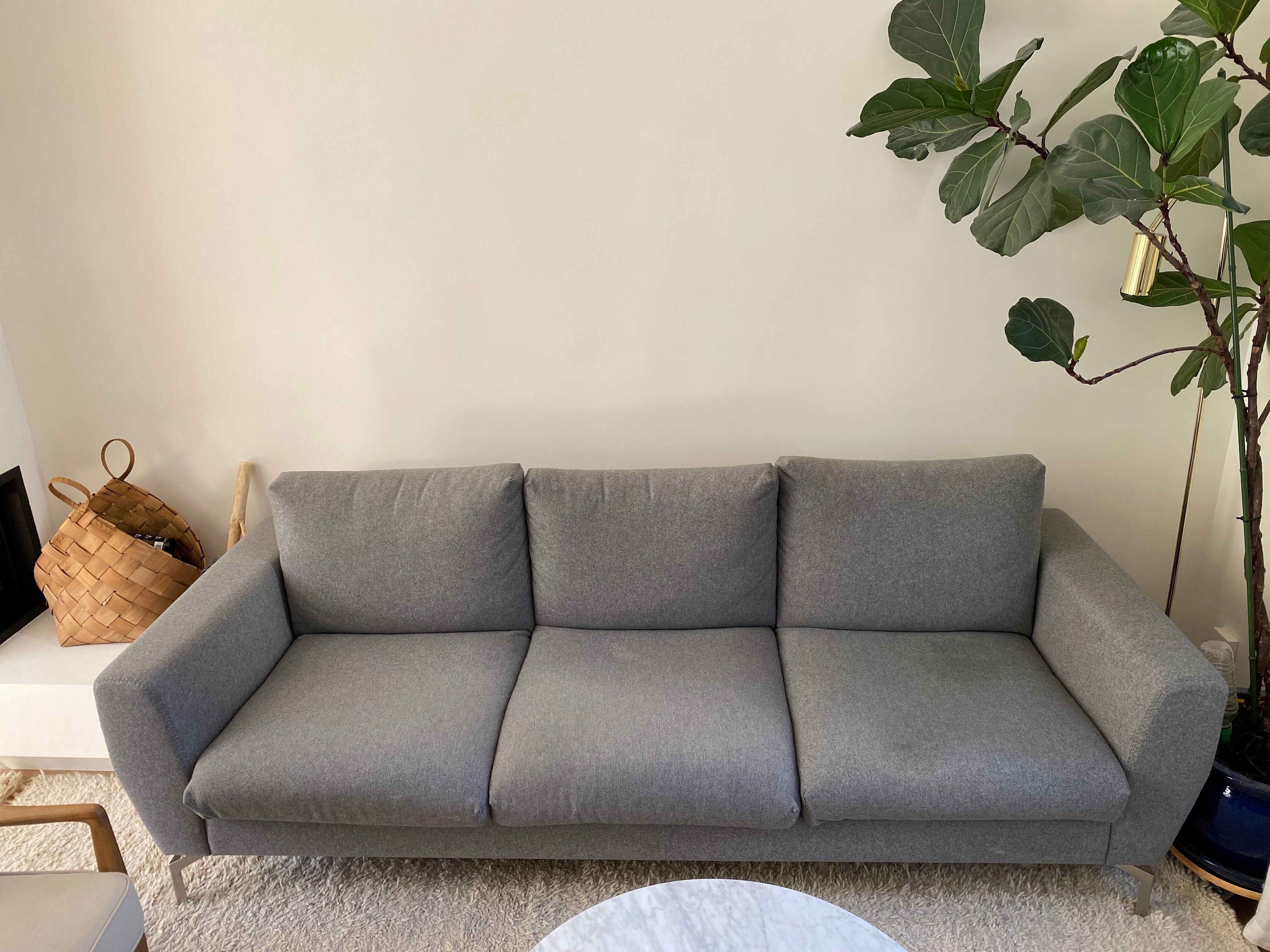 Grey sofa Monaco BoConcept