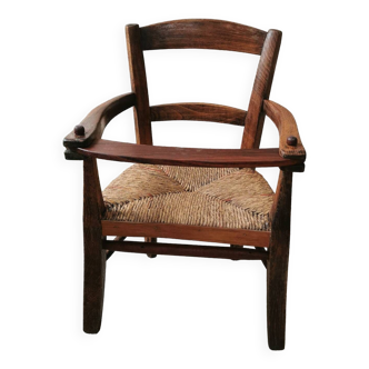 Ancien Fauteuil campagne enfant.