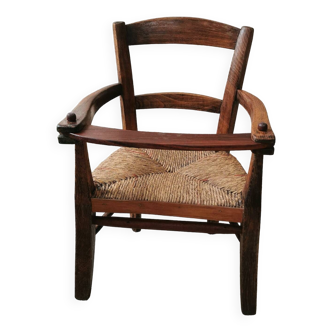 Old child's country armchair.