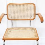 Cesca B64 Breuer armchair Made in Italy - Seat cane redone