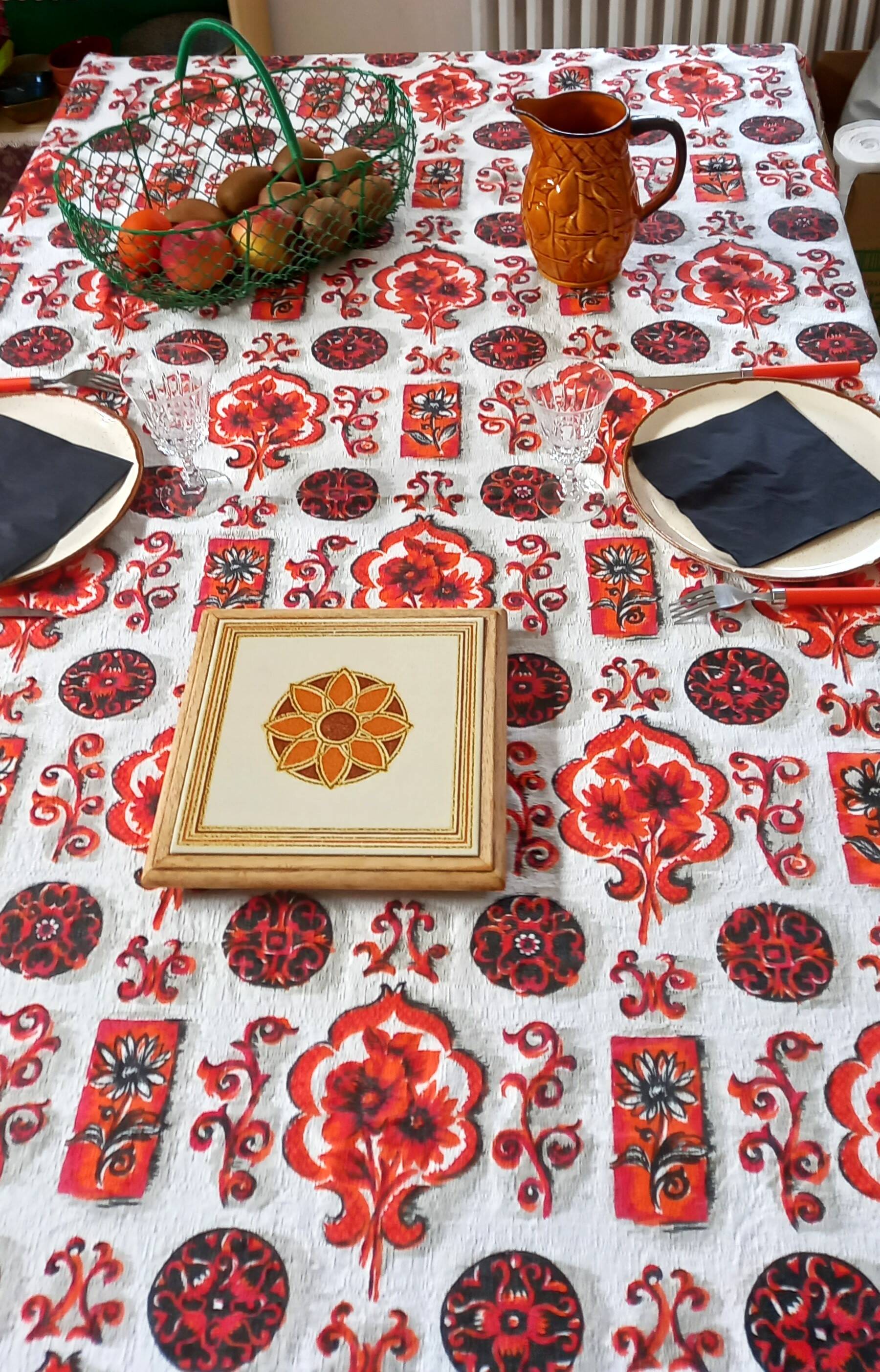 Vintage tablecloth