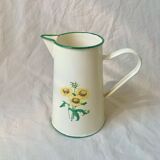 Enamelled sheet metal pitcher