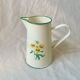 Enamelled sheet metal pitcher