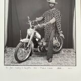 Malick Sidibe (1936-2016) The Fake Cowboy on a Moped 1974