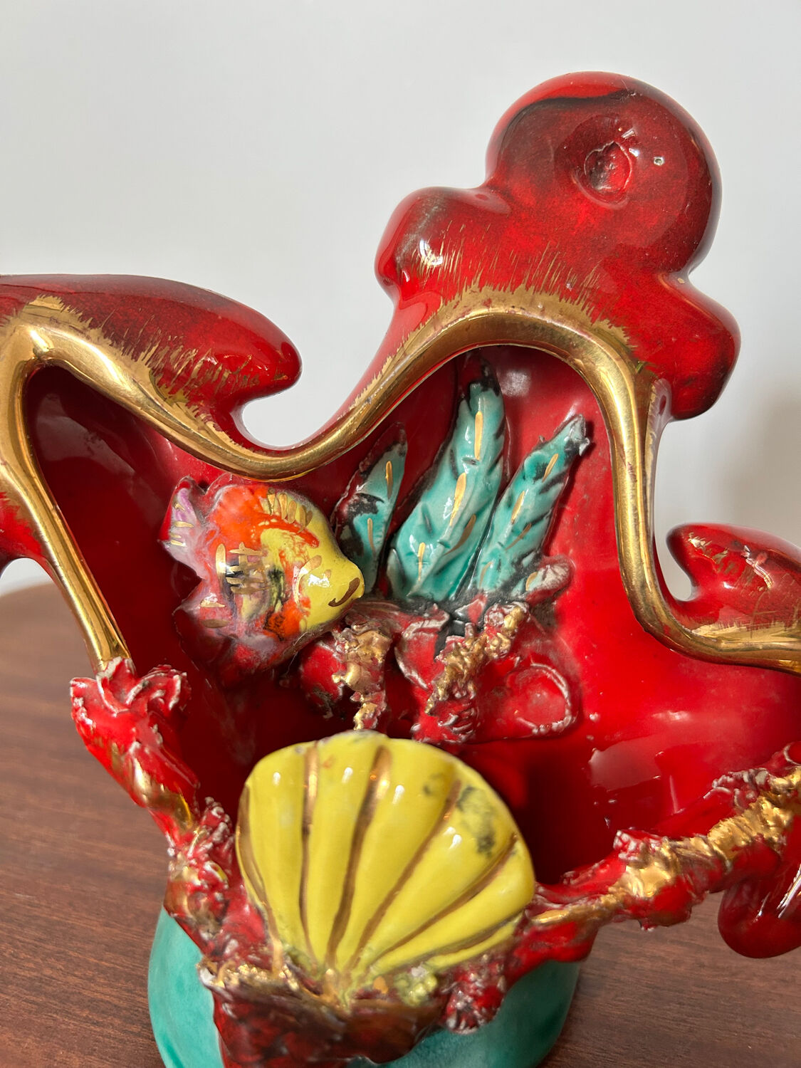 Vallauris ceramic lamp from the 60s