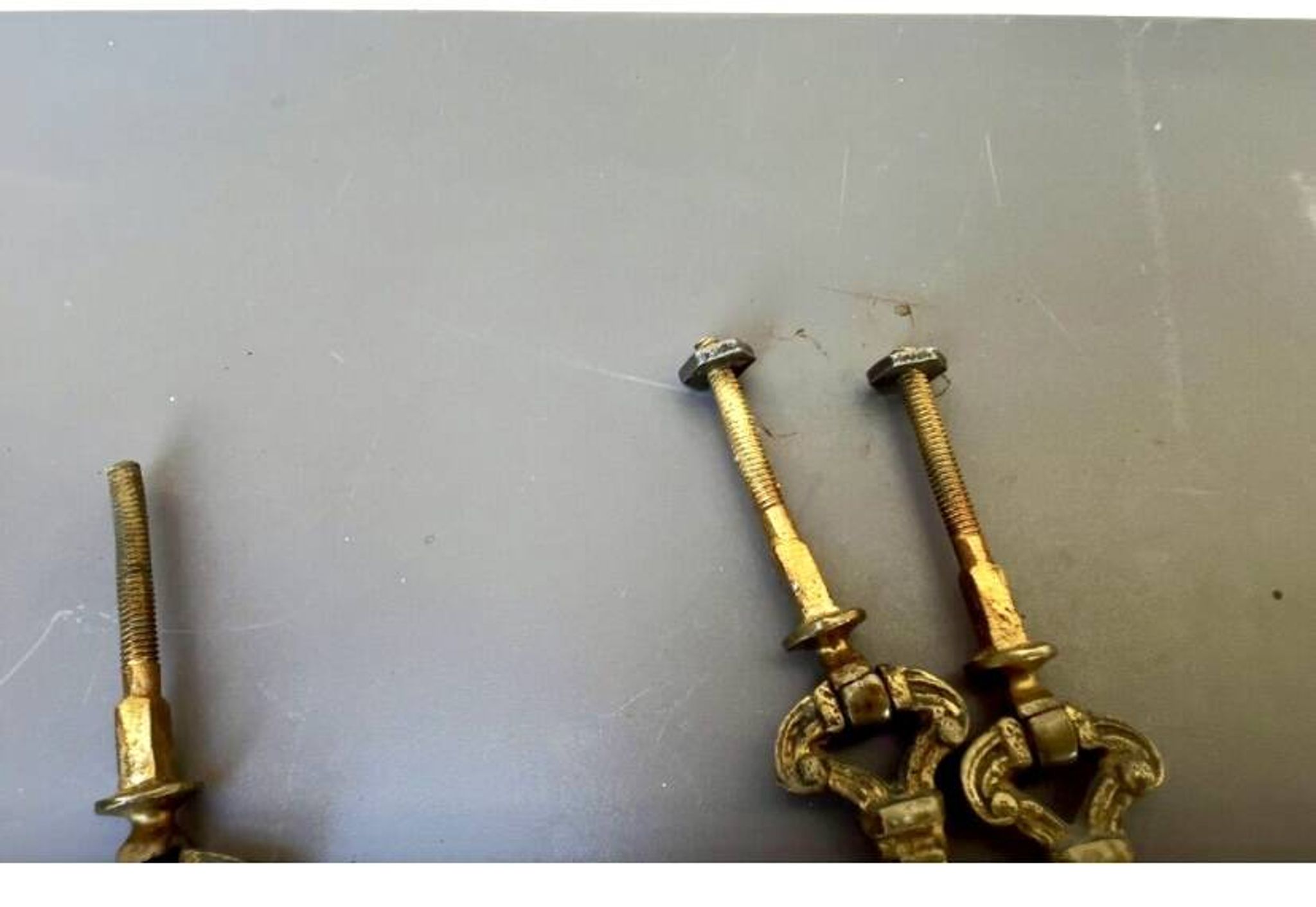 Pair of furniture handles