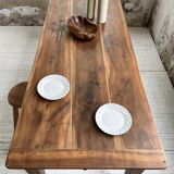 Walnut farm table 190cm