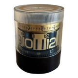 Vintage 70' Japan cylindrical alarm clock