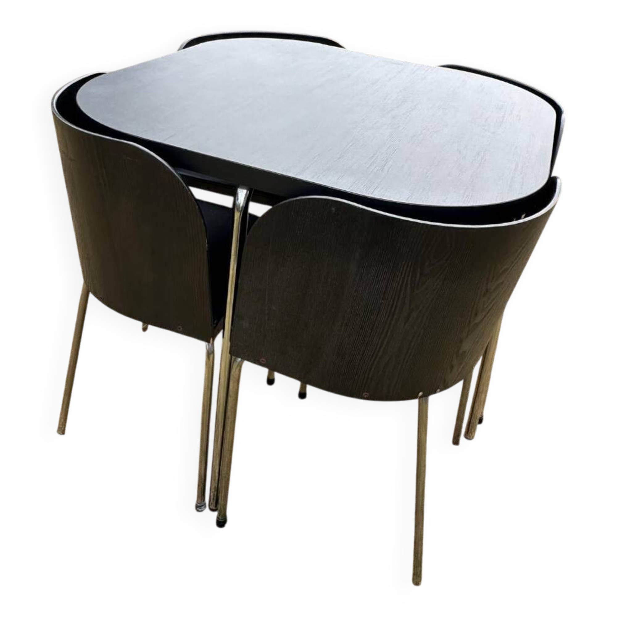 Fusion Ikea table and chairs by Sandra Kragnert | Selency