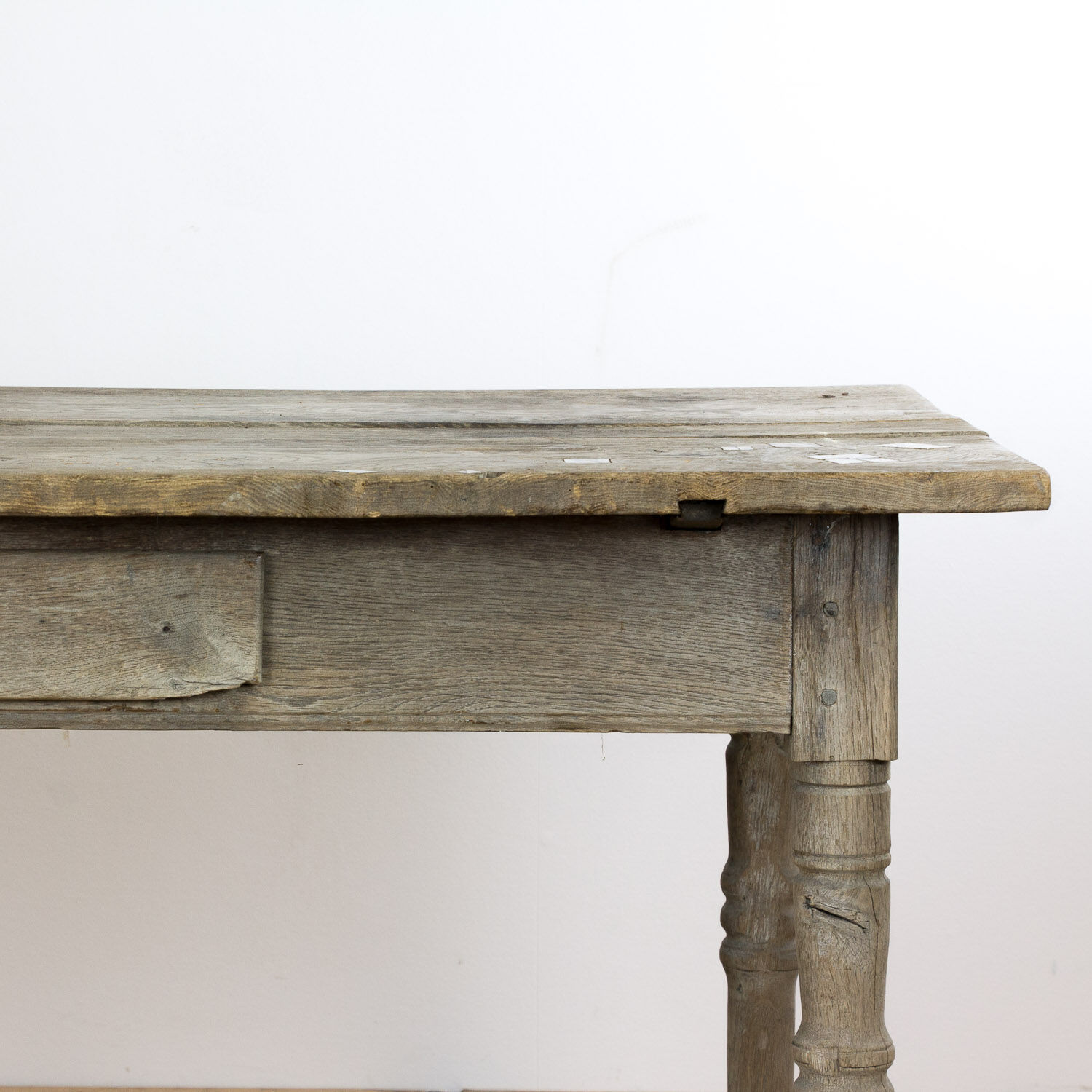 Rustic Farmhouse table with tiles