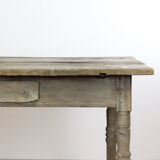 Rustic Farmhouse table with tiles