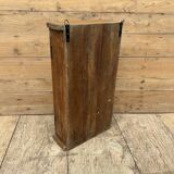 Wall display cabinet in Burmese teak