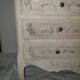 Commode relookée style shabby chic